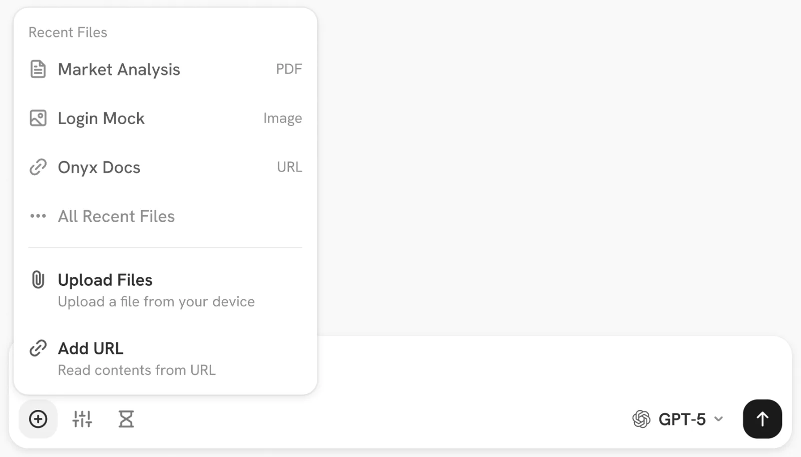 Intelligence interface preview 3
